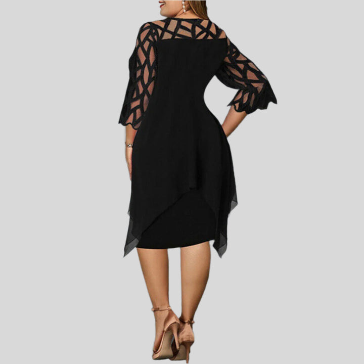 Henriette | Damen Elegantes Midi Kleid | Sommer