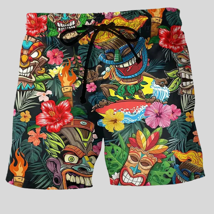 Emil | Herren Bequem Bade Kurze Hosen | Sommer