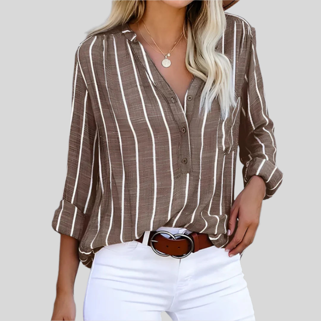 Lässige Bluse | Langarm