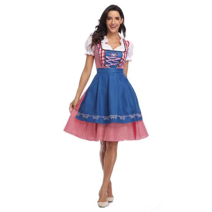 Traditionelles Oktoberfest Dirndl Kleid | Mini
