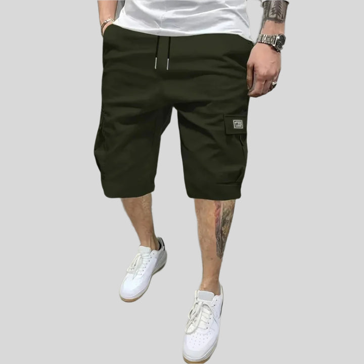 Howard | Herren Sommer Cargo Kurze Mit elastischem Bund | Funktionell