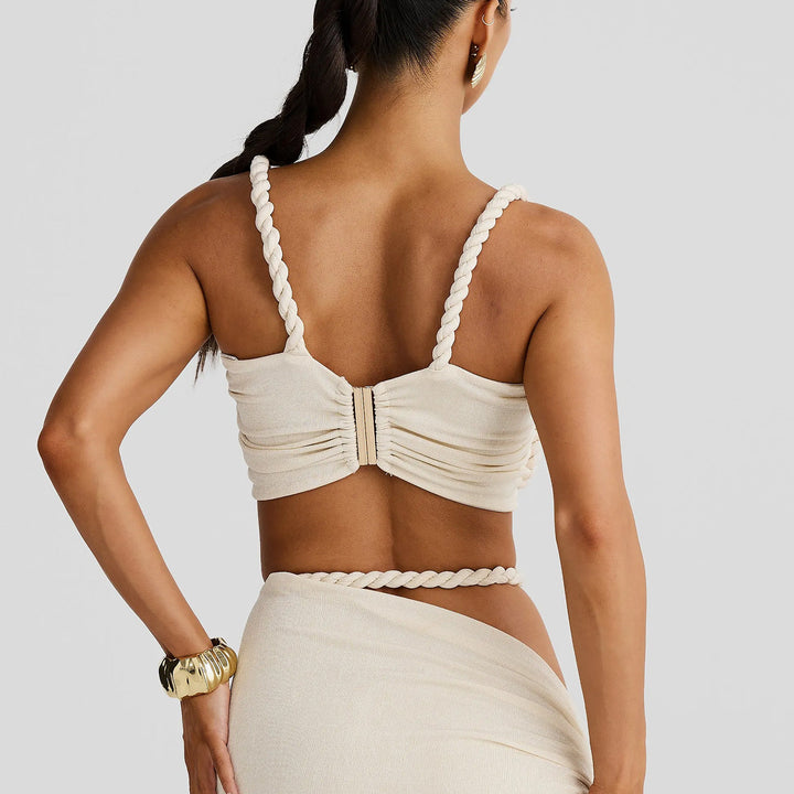 Elegantes Zweiteiliges Kleid-Set | Sommer