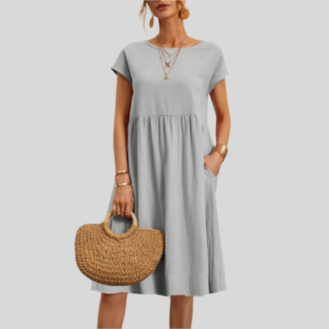 Quinn | Damen Elegantes Sommerkleid | Midi
