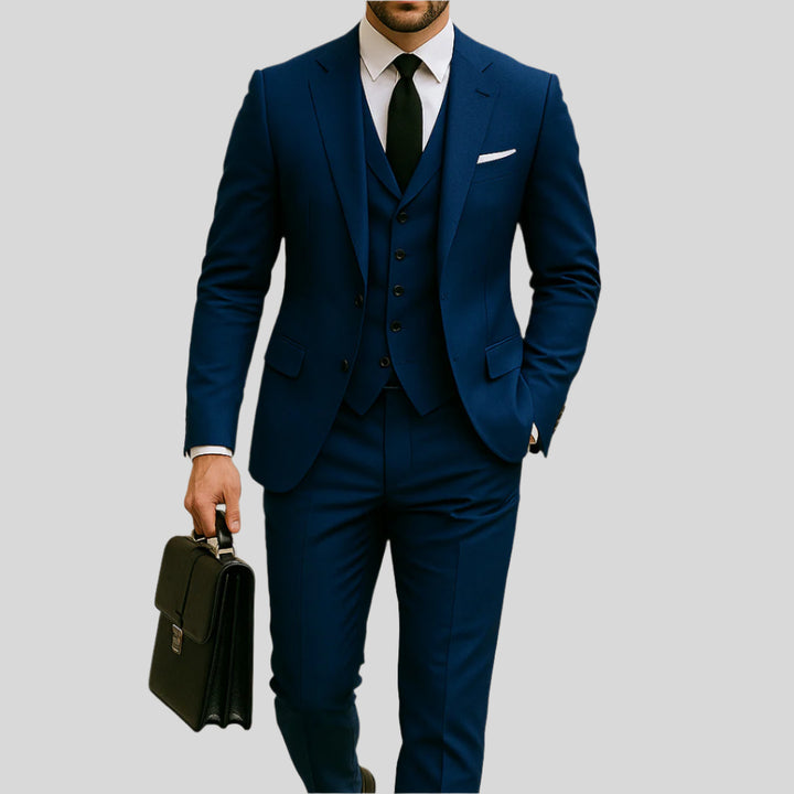 Alistair | Herren Elegantes 3-teiliges Anzug-Set | Luxus