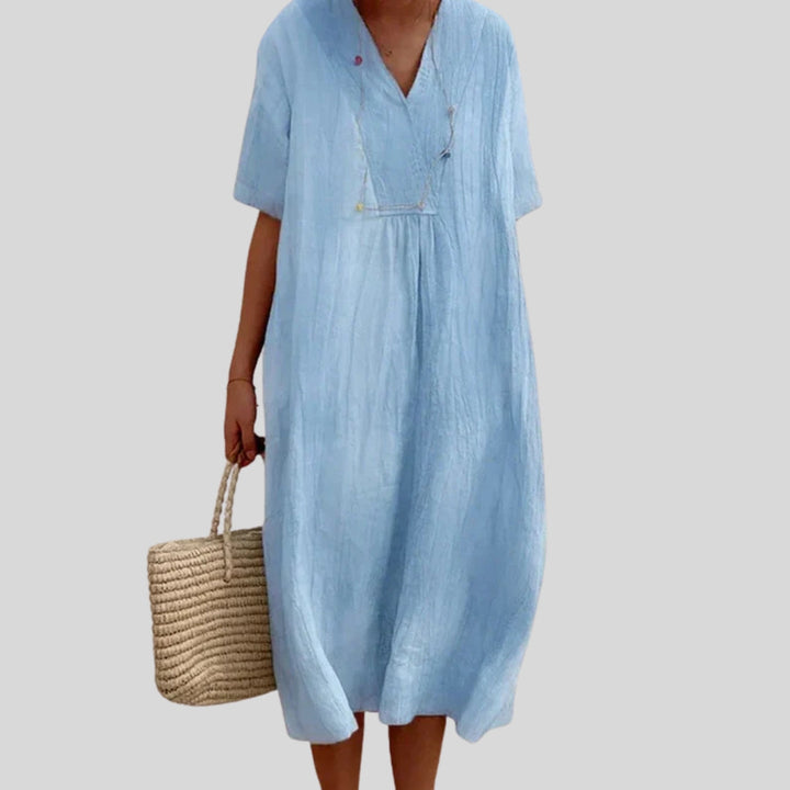 Elegantes Sommerkleid | Midi