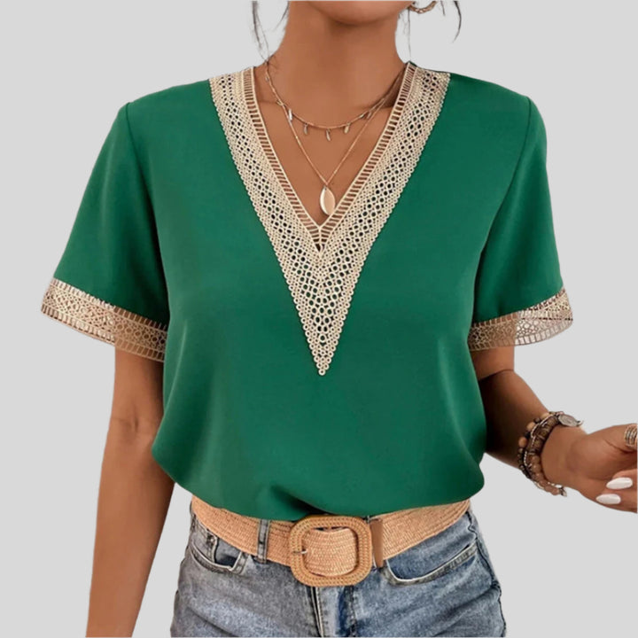 Baina | Damen Sommer Bluse | Atmungsaktiv