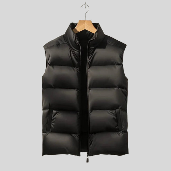 Tarian | Herren Reißverschluss Puffer Weste | Ärmellos