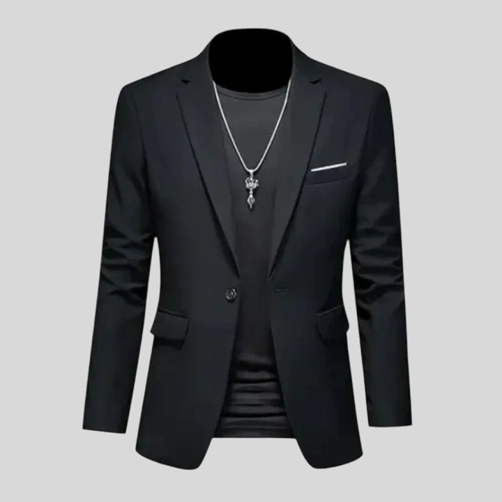 Campbell | Herren Klassischer Formeller Blazer | Langarm