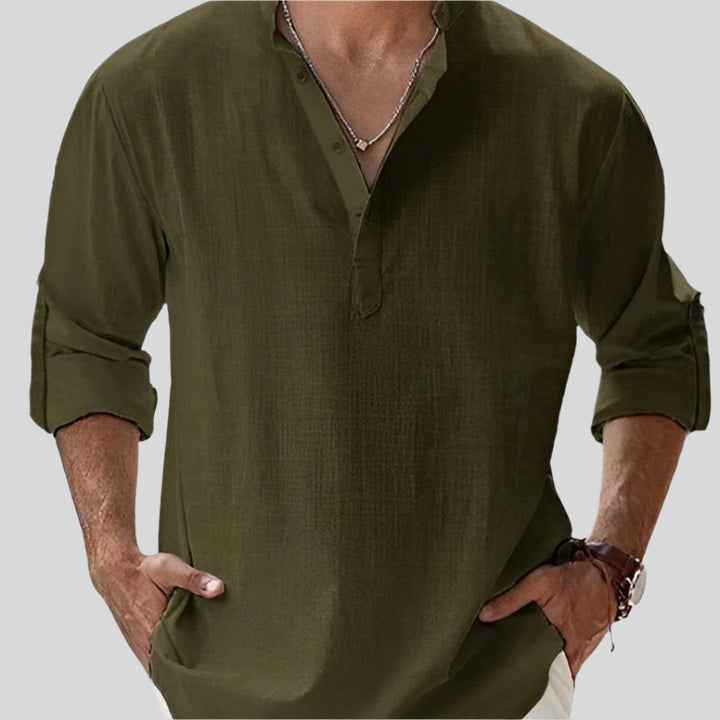 Philipp | Herren Elegantes Sommerhemd | Langarm