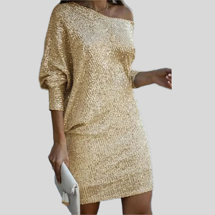 Chloe | Damen Elegant Eine Schulter Kleid | Mini