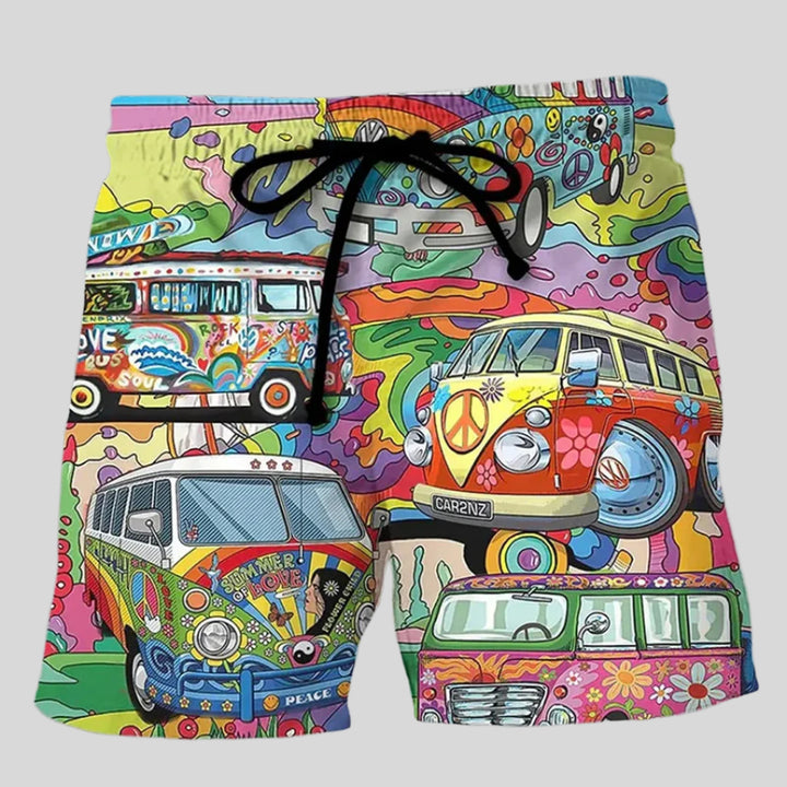Emil | Herren Bequem Bade Kurze Hosen | Sommer