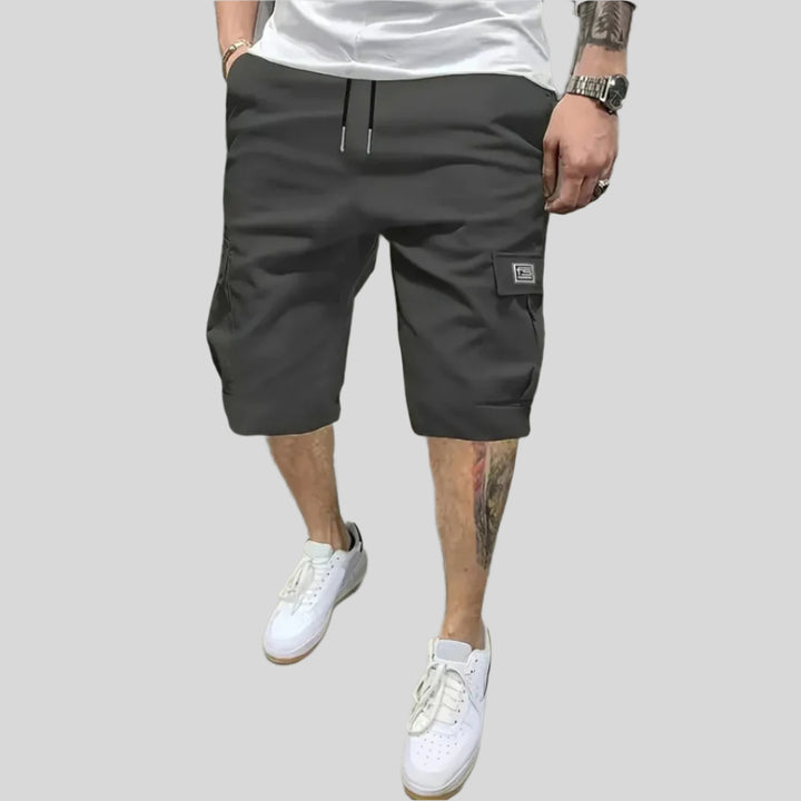 Howard | Herren Sommer Cargo Kurze Mit elastischem Bund | Funktionell
