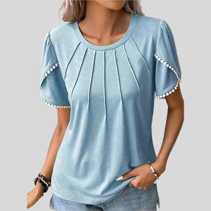 Sommer Bluse | Kurzarm