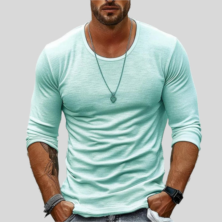 Yigit | Herren Langarm T Hemd | Stilvoll