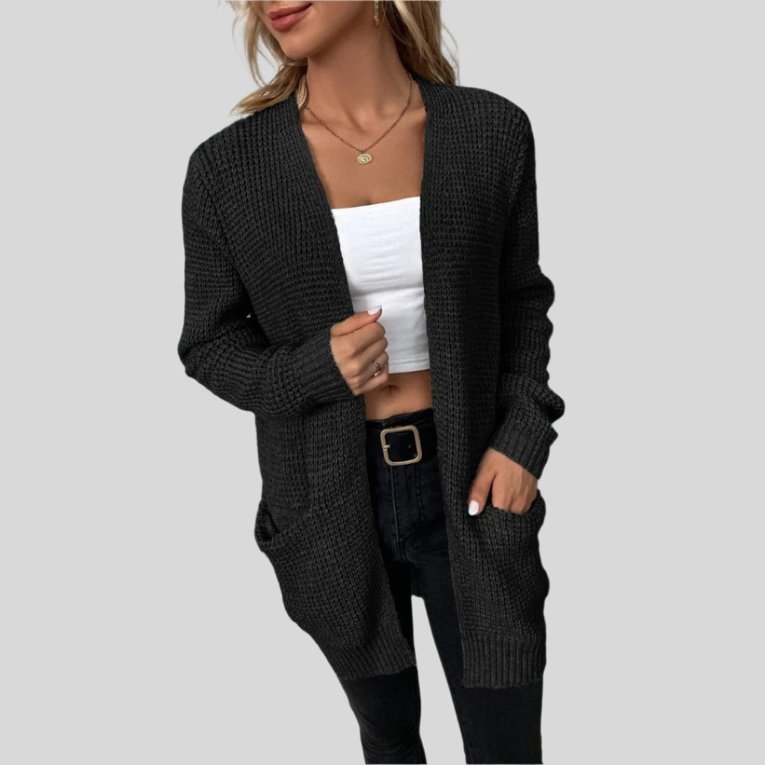 Warm Strickjacke | Übergroß