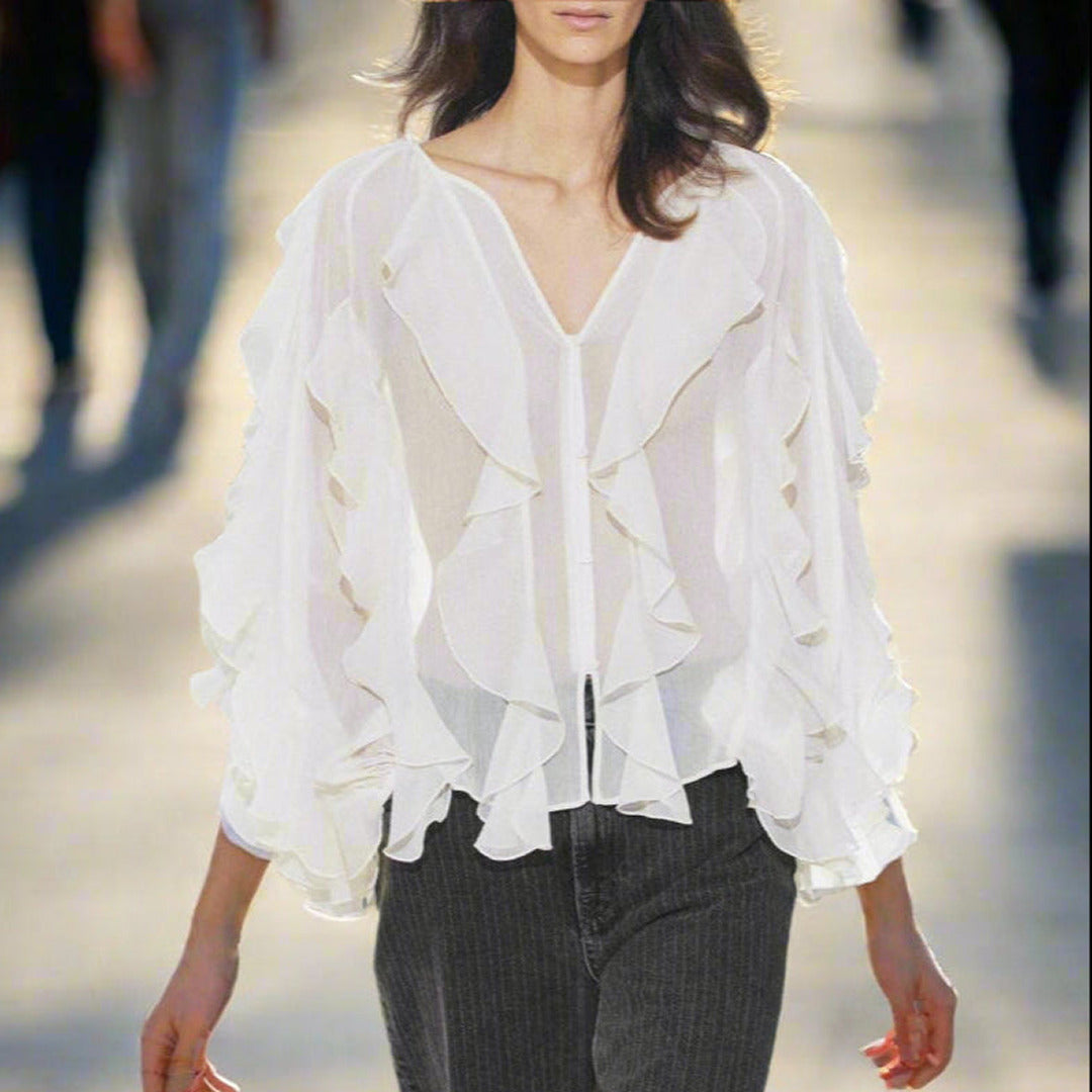 Elegante Leichte Bluse | Trendig