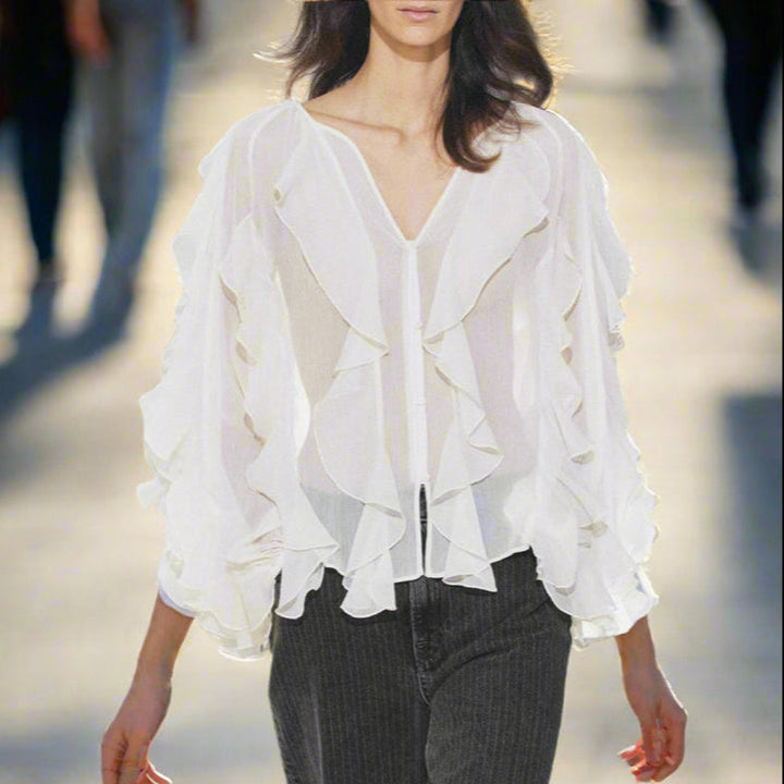 Elegante Leichte Bluse | Trendig