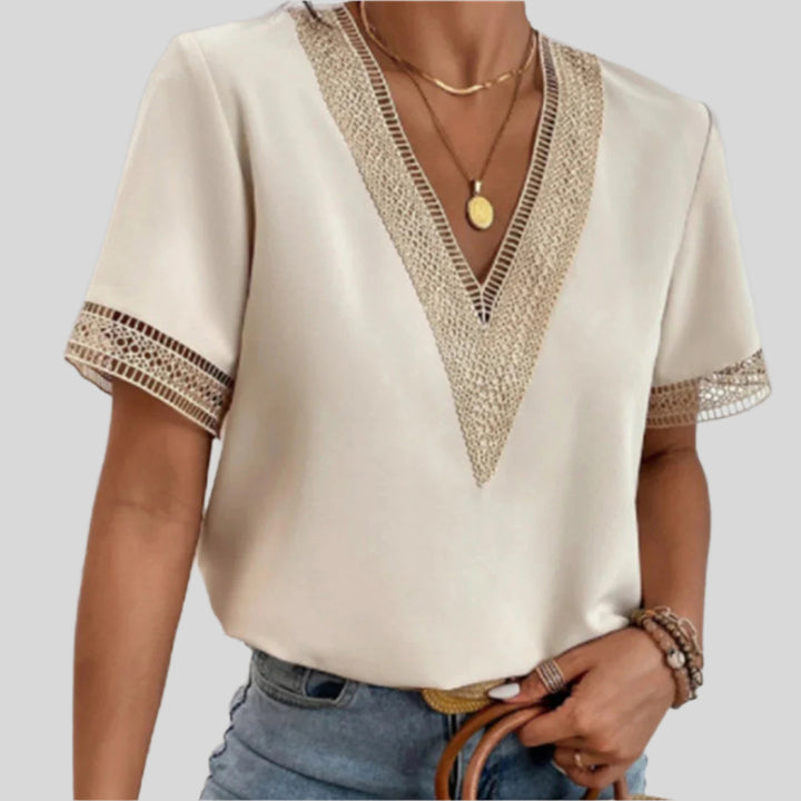 Baina | Damen Sommer Bluse | Atmungsaktiv