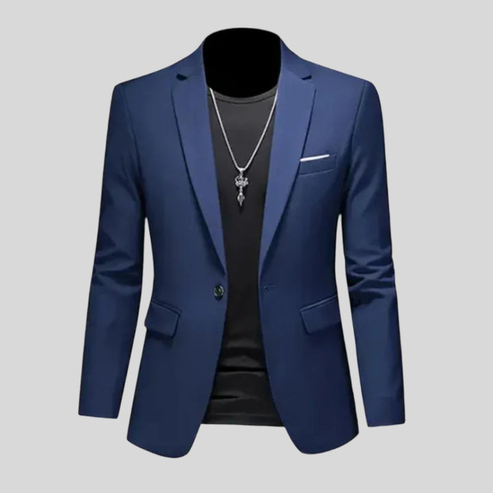 Campbell | Herren Klassischer Formeller Blazer | Langarm