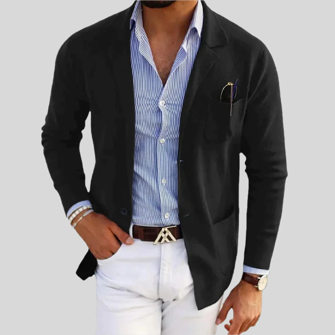 Theodor | Herren Eleganter Blazer mit Taschen | Lässig