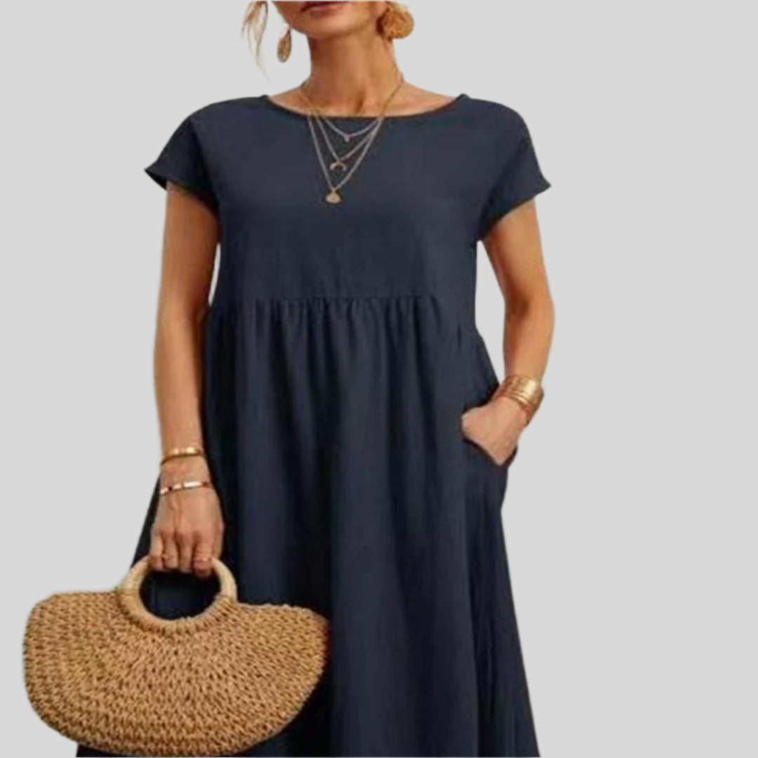 Michaela | Damen Stylisches Sommerkleid | Maxi