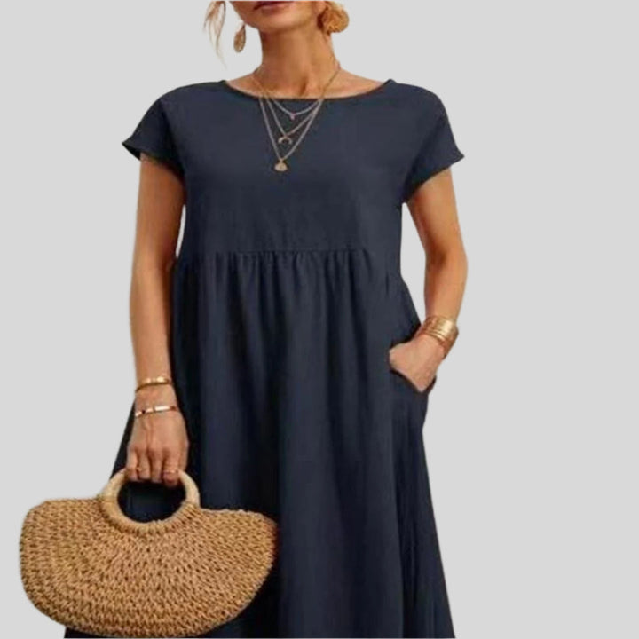 Michaela | Damen Stylisches Sommerkleid | Maxi