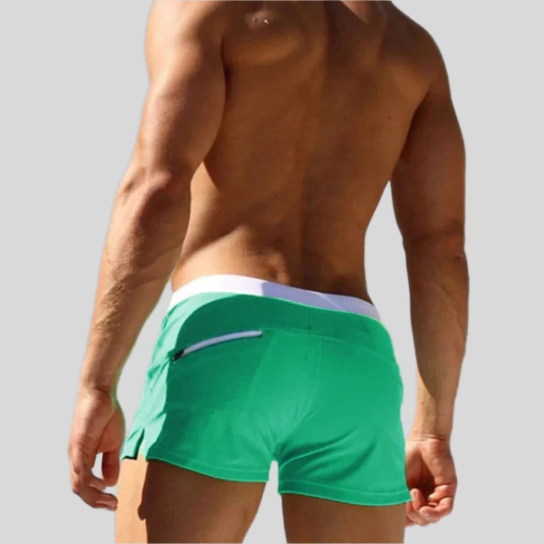 Jasen | Herren Sportliche Badeshorts | Kurz