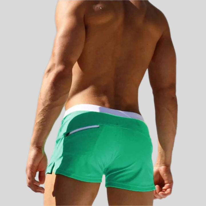 Jasen | Herren Sportliche Badeshorts | Kurz