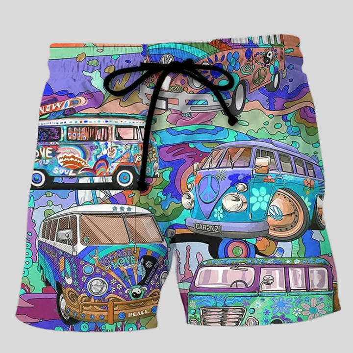 Emil | Herren Bequem Bade Kurze Hosen | Sommer