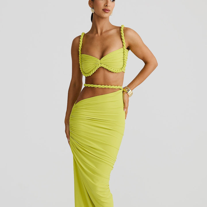 Elegantes Zweiteiliges Kleid-Set | Sommer
