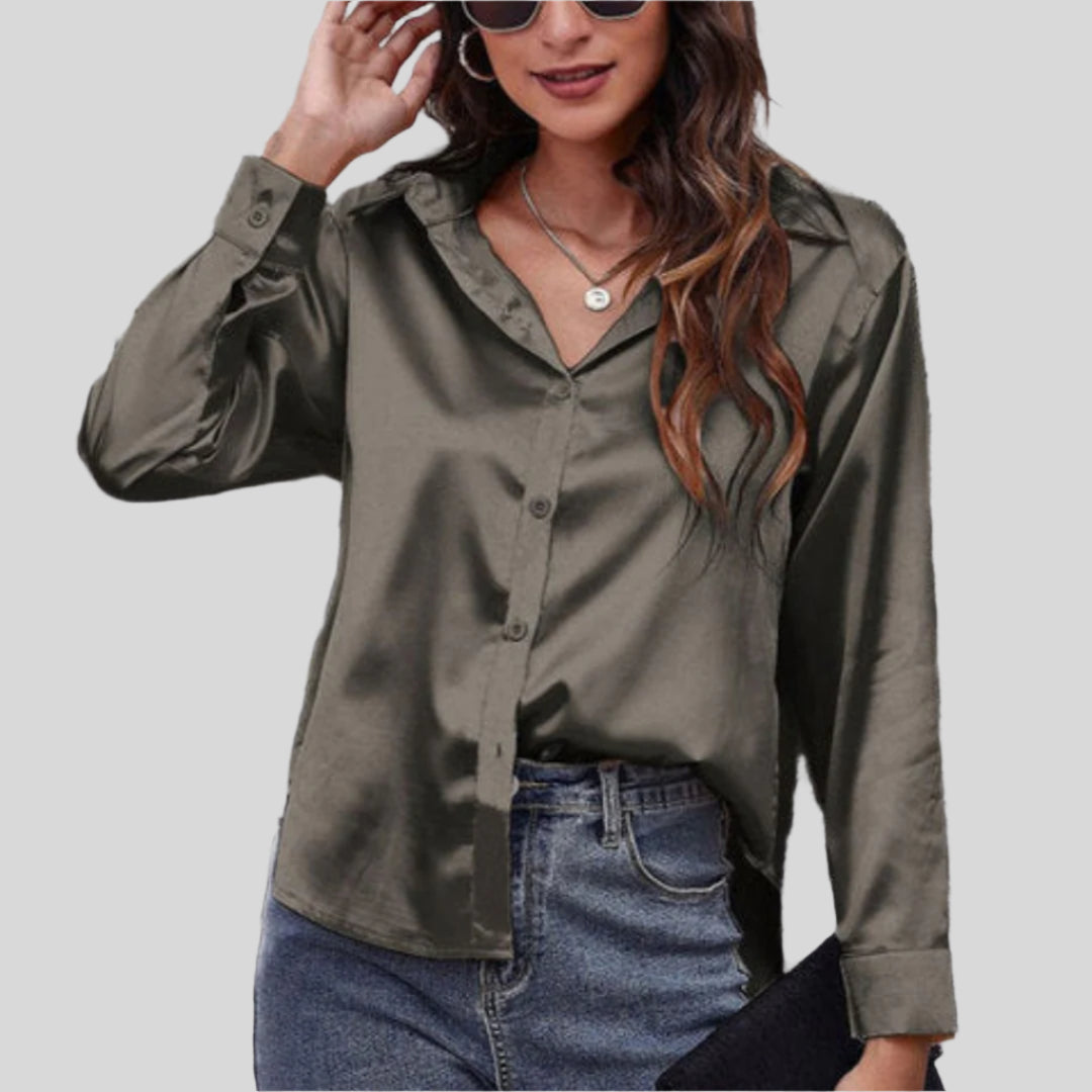 Trendiges Langarmhemd | Elegant