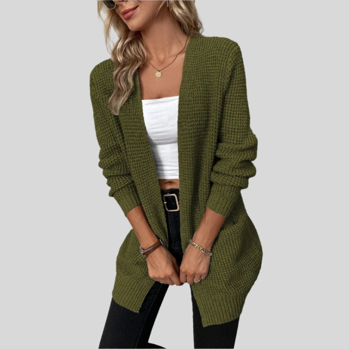 Warm Strickjacke | Übergroß
