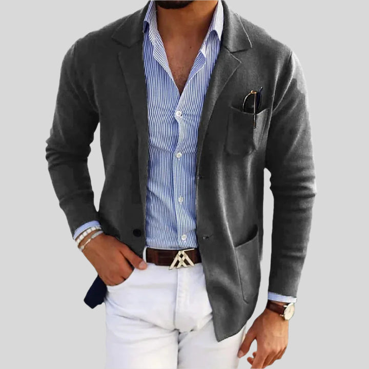 Theodor | Herren Eleganter Blazer mit Taschen | Lässig