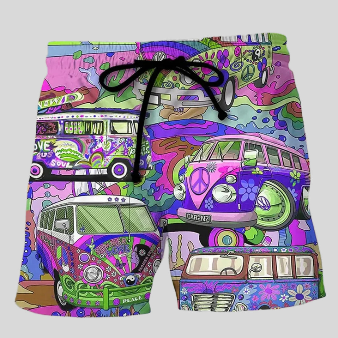 Emil | Herren Bequem Bade Kurze Hosen | Sommer