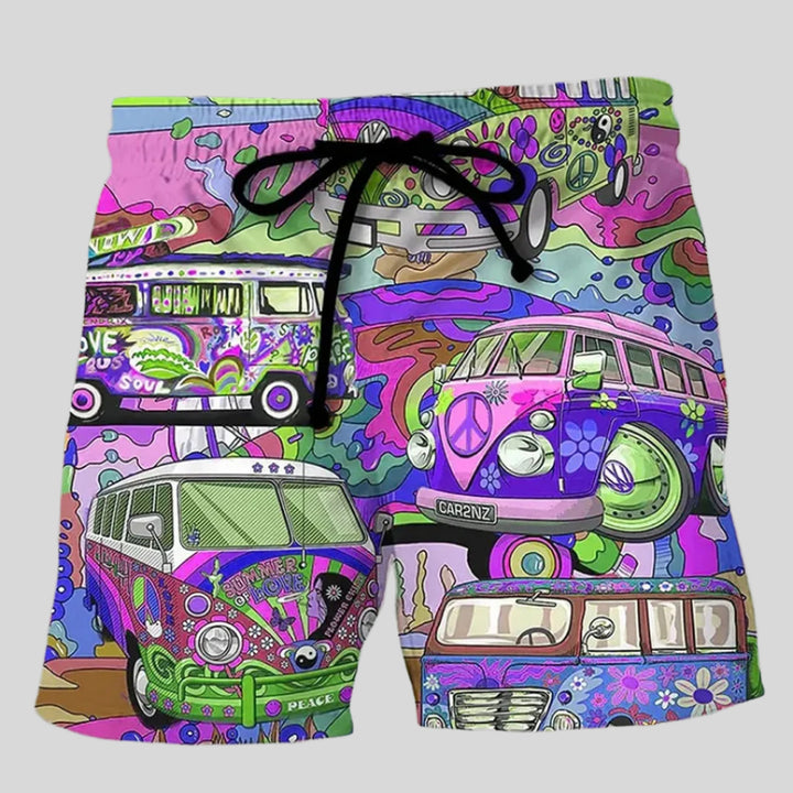 Emil | Herren Bequem Bade Kurze Hosen | Sommer
