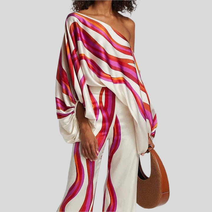 Greta | Damen Elegant Zweiteiliges Set | Bequem
