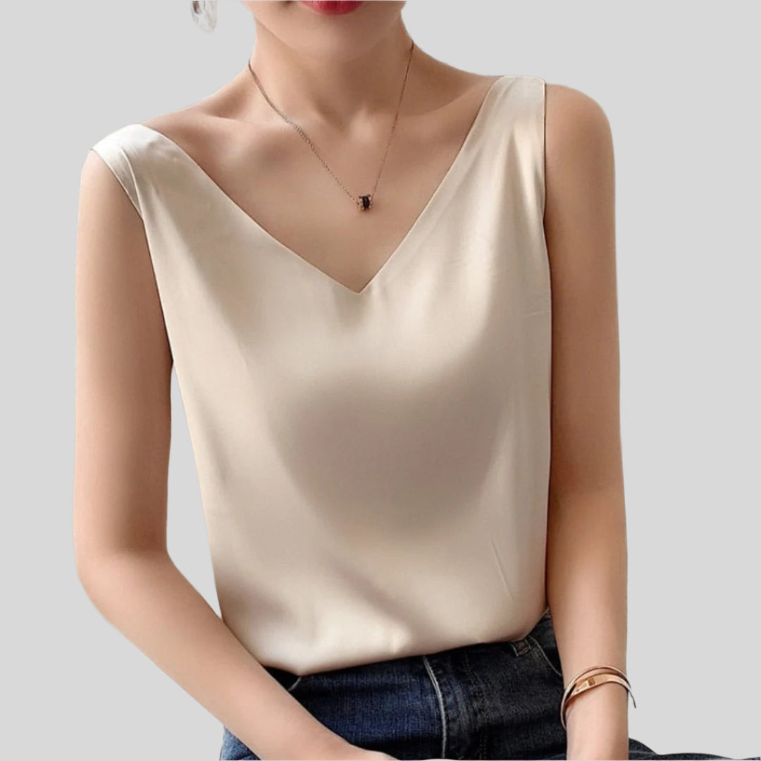 Elegantes Ärmelloses Oberteil | Sommer