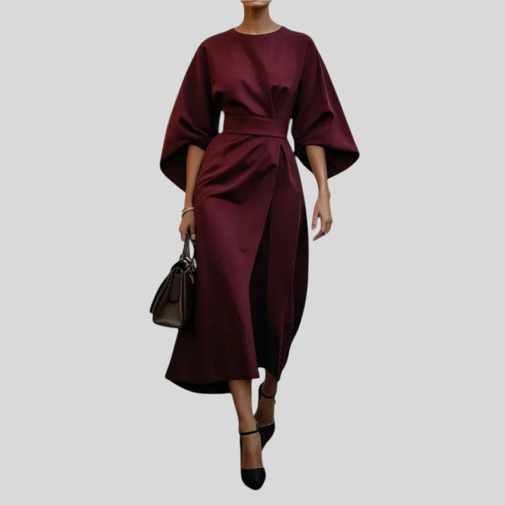 Hazel | Damen Elegant Abendkleid | Kurzarm