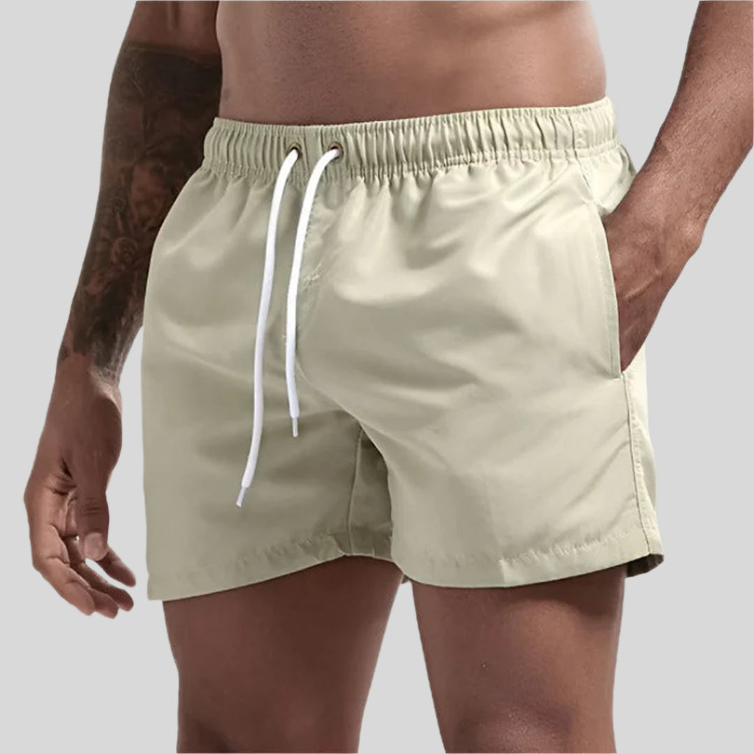 Franco | Herren Stilvoll Badeshorts | Schnell Trocknend
