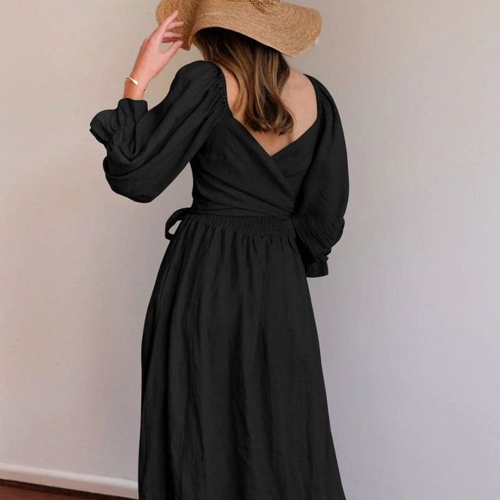Naomi | Damen Elegant Sommerkleid | Midi