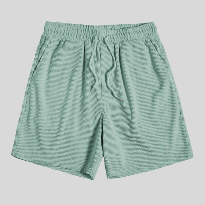Zbyszko | Herren Kurzarm Plissee Hemd Short Set | Leicht
