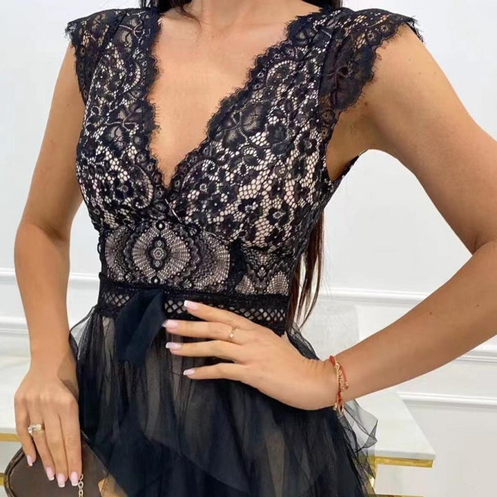 Darya | Damen Stilvoll Sommerkleid | Mini