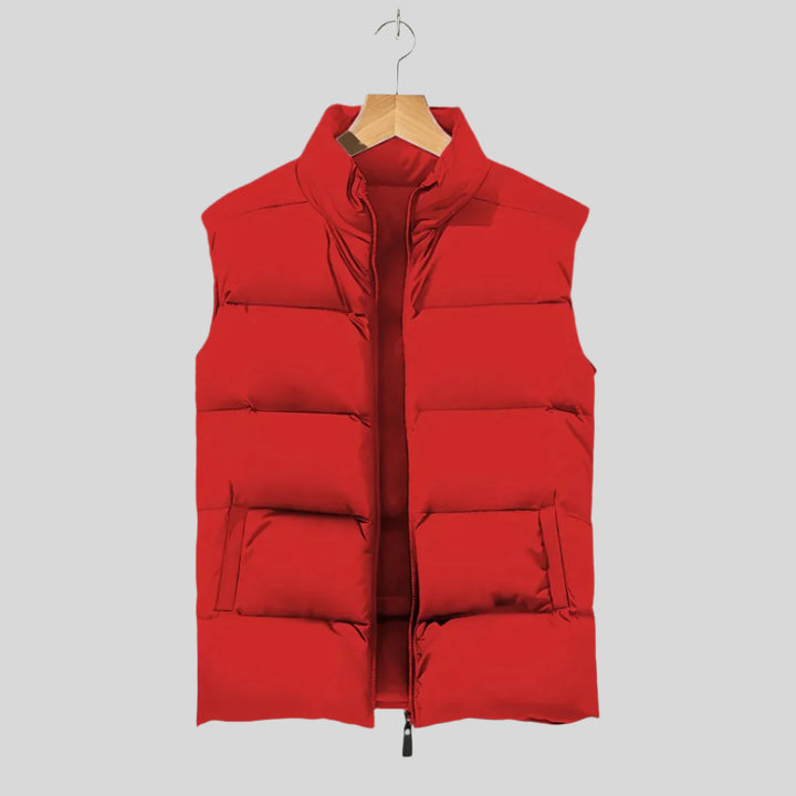 Tarian | Herren Reißverschluss Puffer Weste | Ärmellos