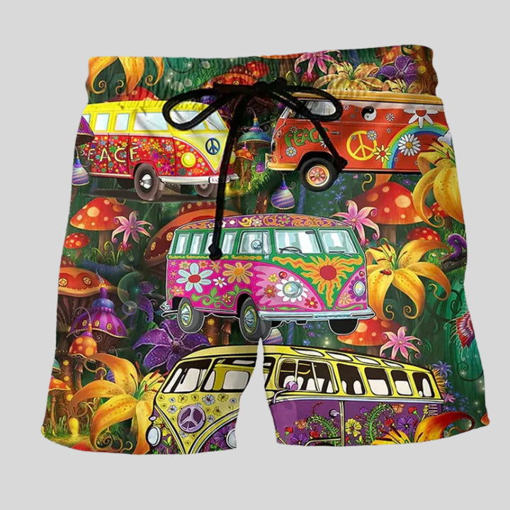 Emil | Herren Bequem Bade Kurze Hosen | Sommer