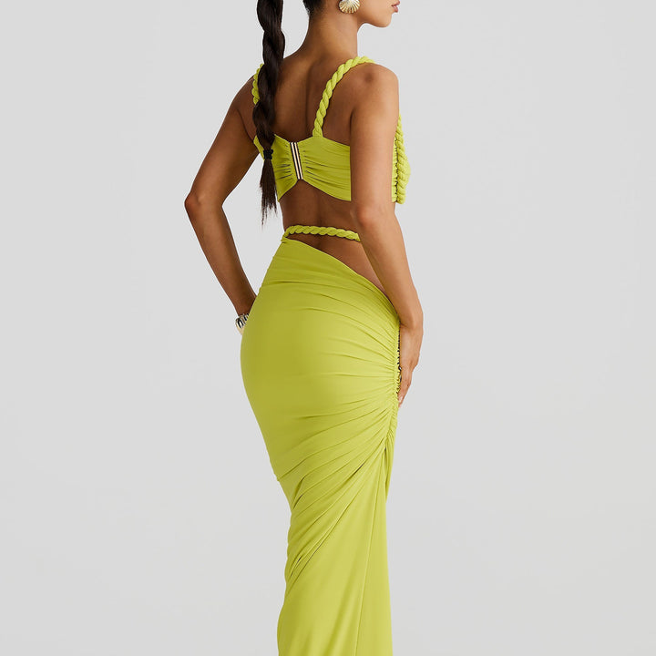 Elegantes Zweiteiliges Kleid-Set | Sommer