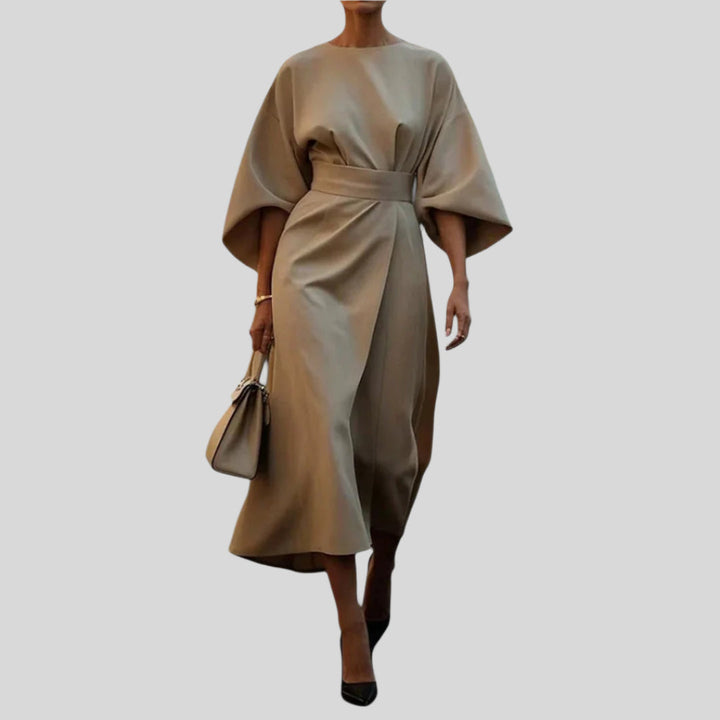 Hazel | Damen Elegant Abendkleid | Kurzarm