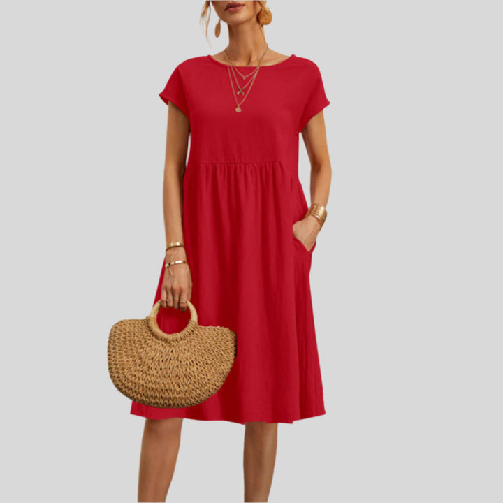 Quinn | Damen Elegantes Sommerkleid | Midi