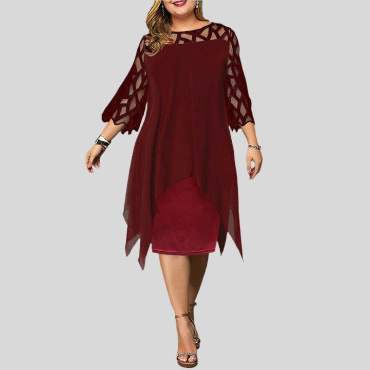Henriette | Damen Elegantes Midi Kleid | Sommer