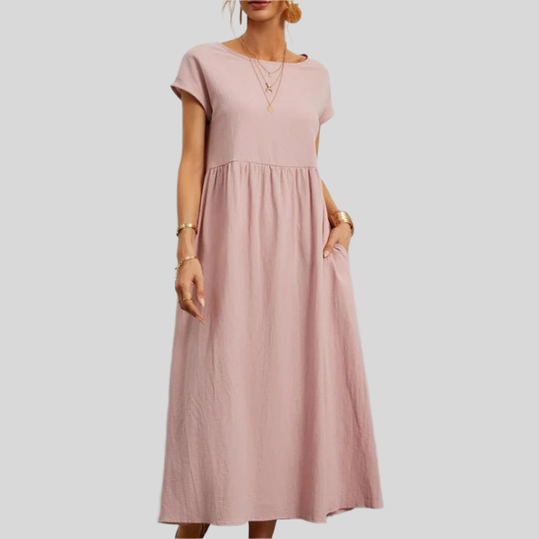 Michaela | Damen Stylisches Sommerkleid | Maxi
