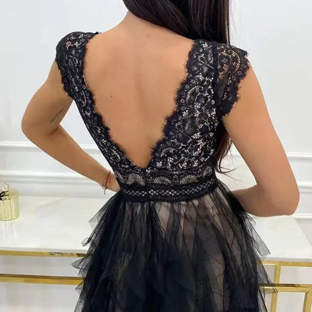 Darya | Damen Stilvoll Sommerkleid | Mini
